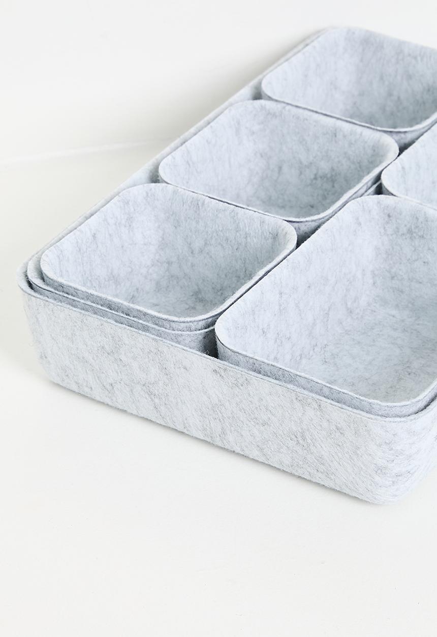 Storage Solutions - Nico nested storage set - light grey