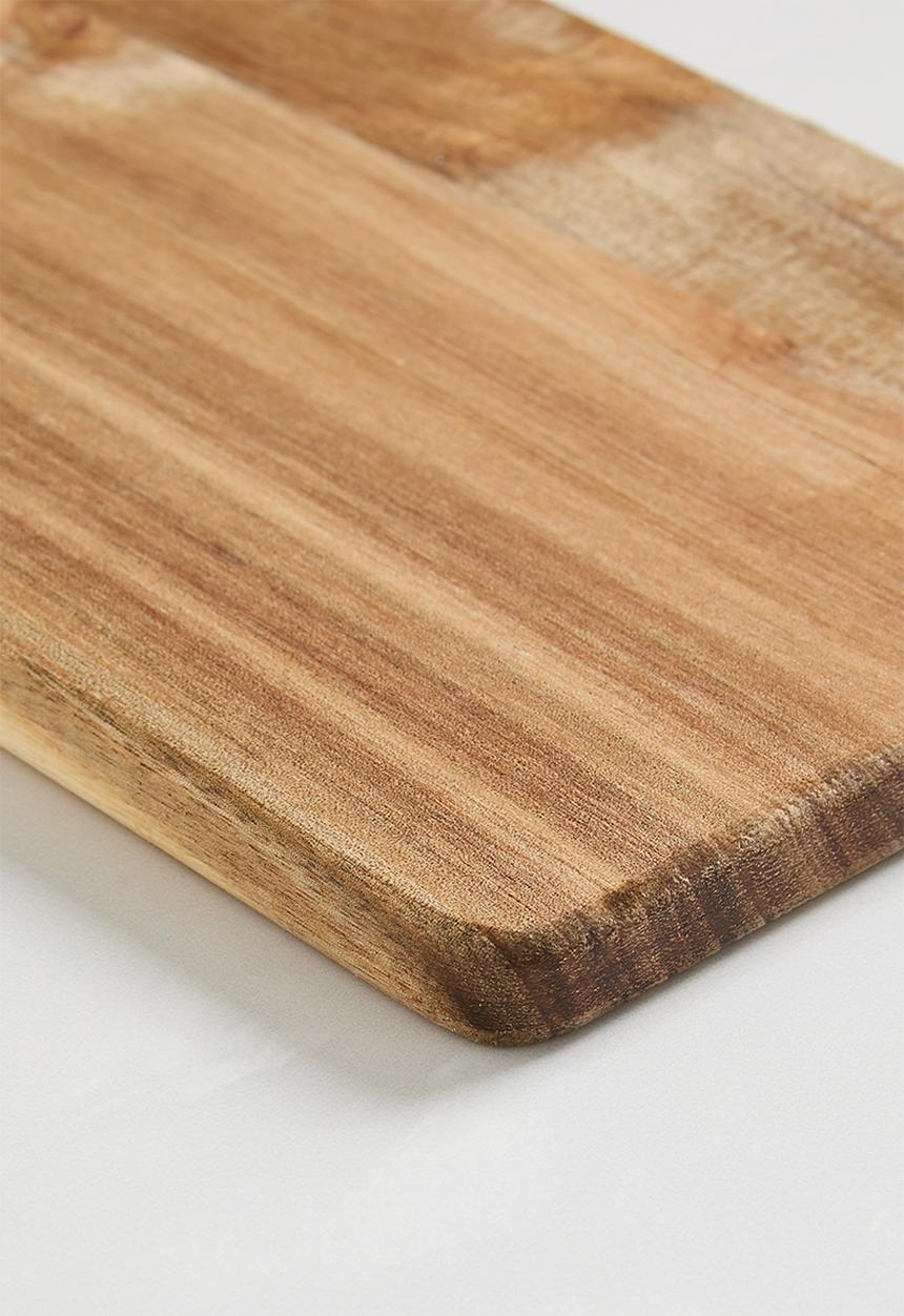 Excellent Houseware - Set of 2 Acacia chopping boards - natural