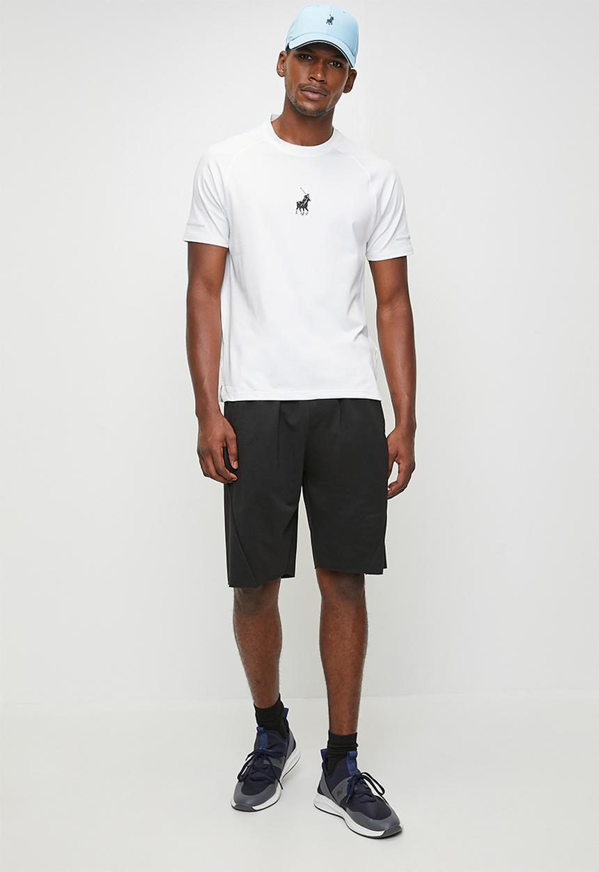 POLO - MELUSI  SPORT SS RUNNING TEE - OFF WHITE