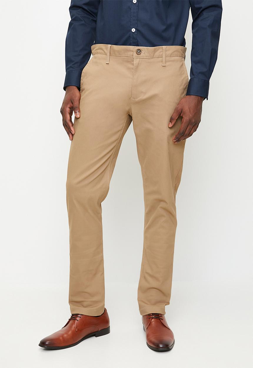 POLO - VENICE  ESSENTIAL SLIM LEG trouser - KHAKI