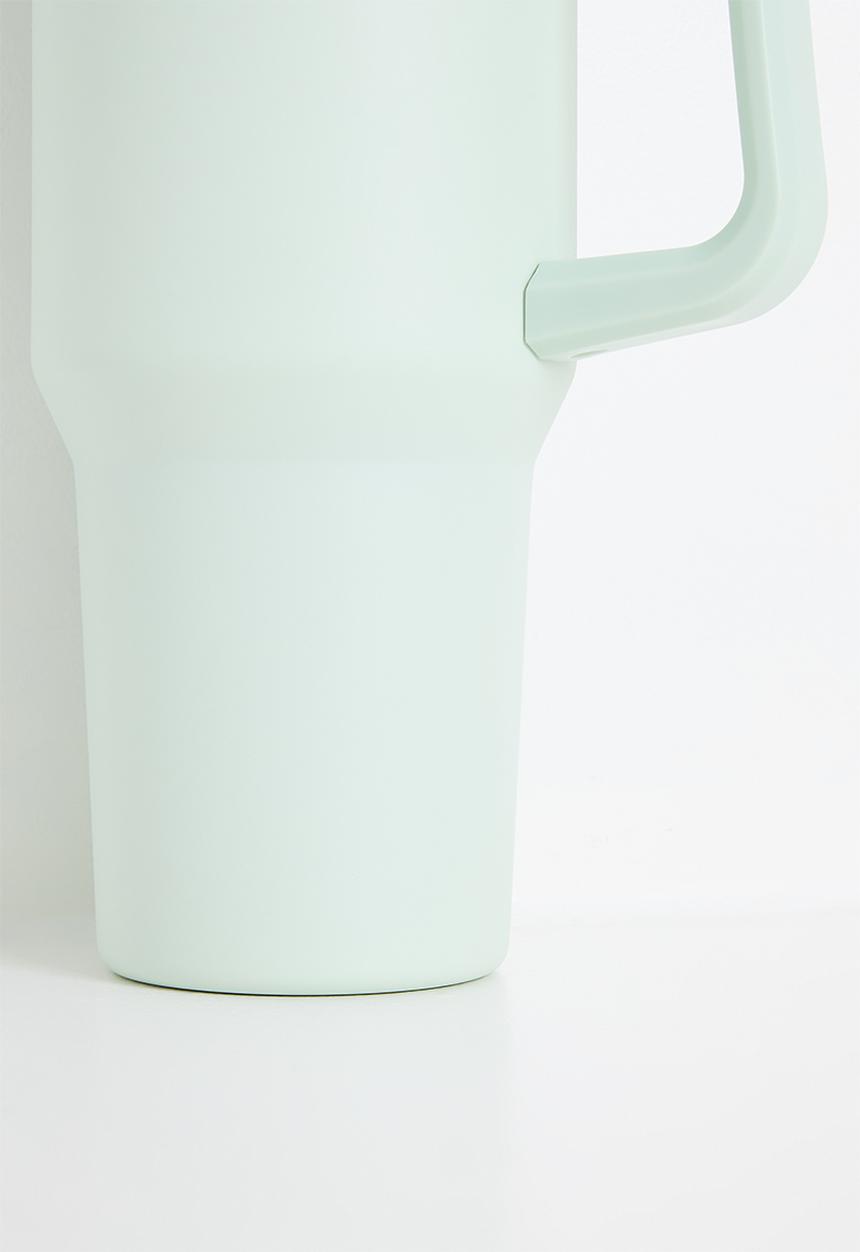 Excellent Houseware - Ren stainless steel drinking mug - green
