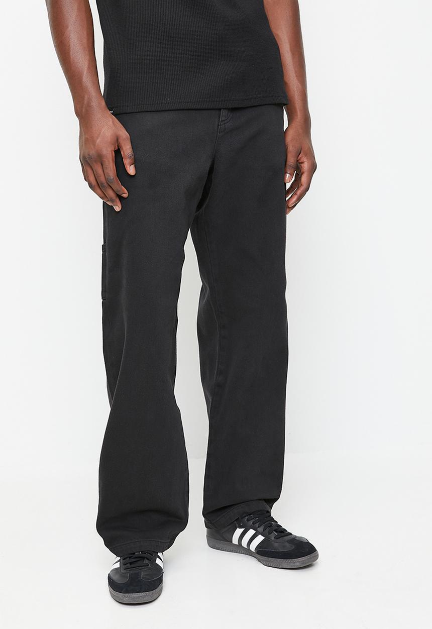 Cotton On - Baggy Worker Pant - Black