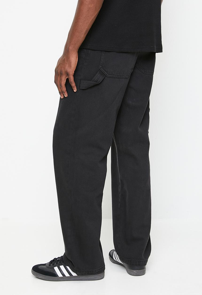 Cotton On - Baggy Worker Pant - Black