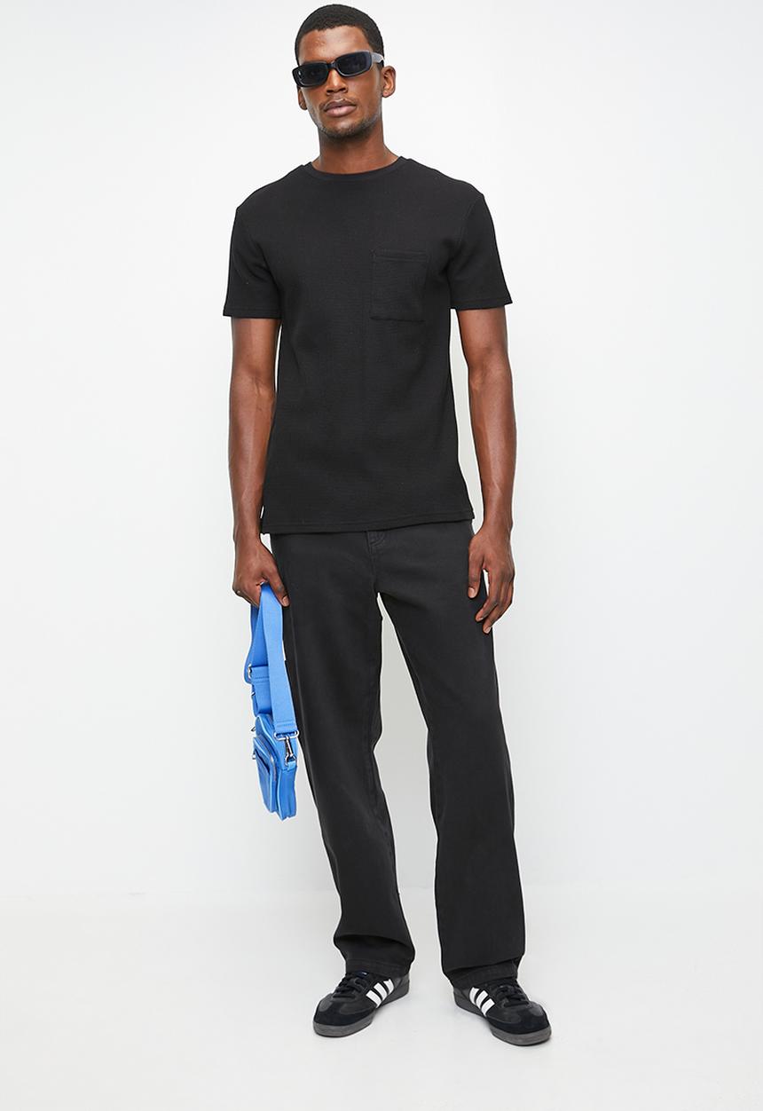 Cotton On - Baggy Worker Pant - Black