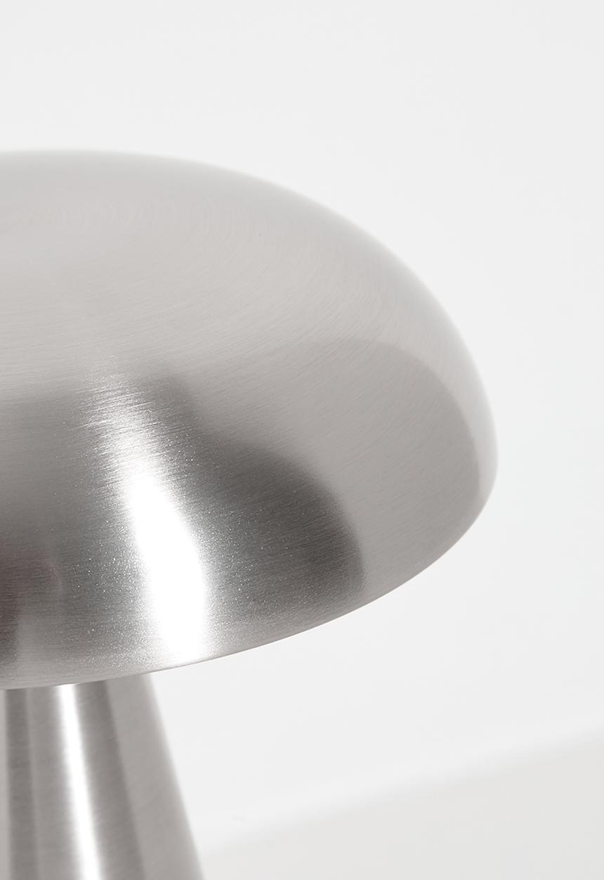 Maisonware - Button Rechargeable LED Lamp - Silver
