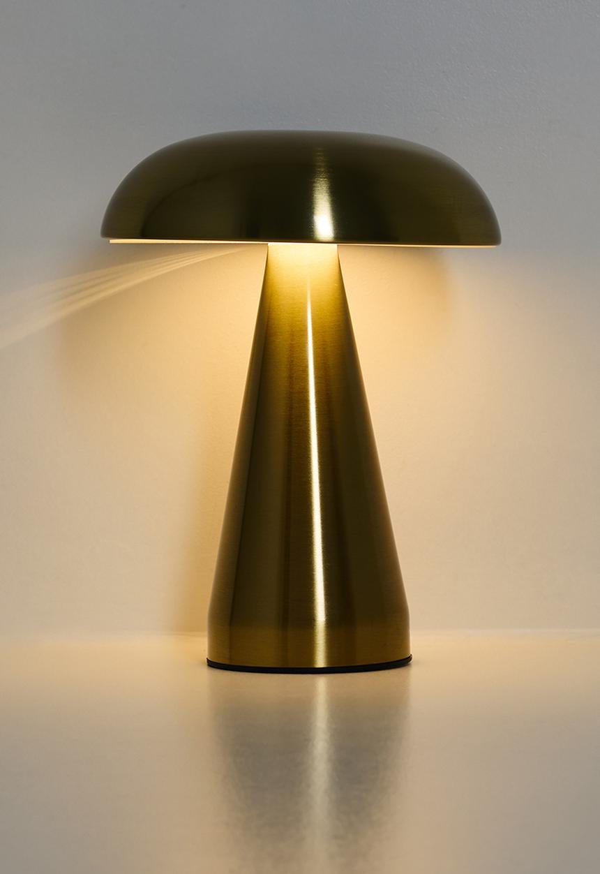Maisonware - Button Rechargeable LED Lamp - Gold