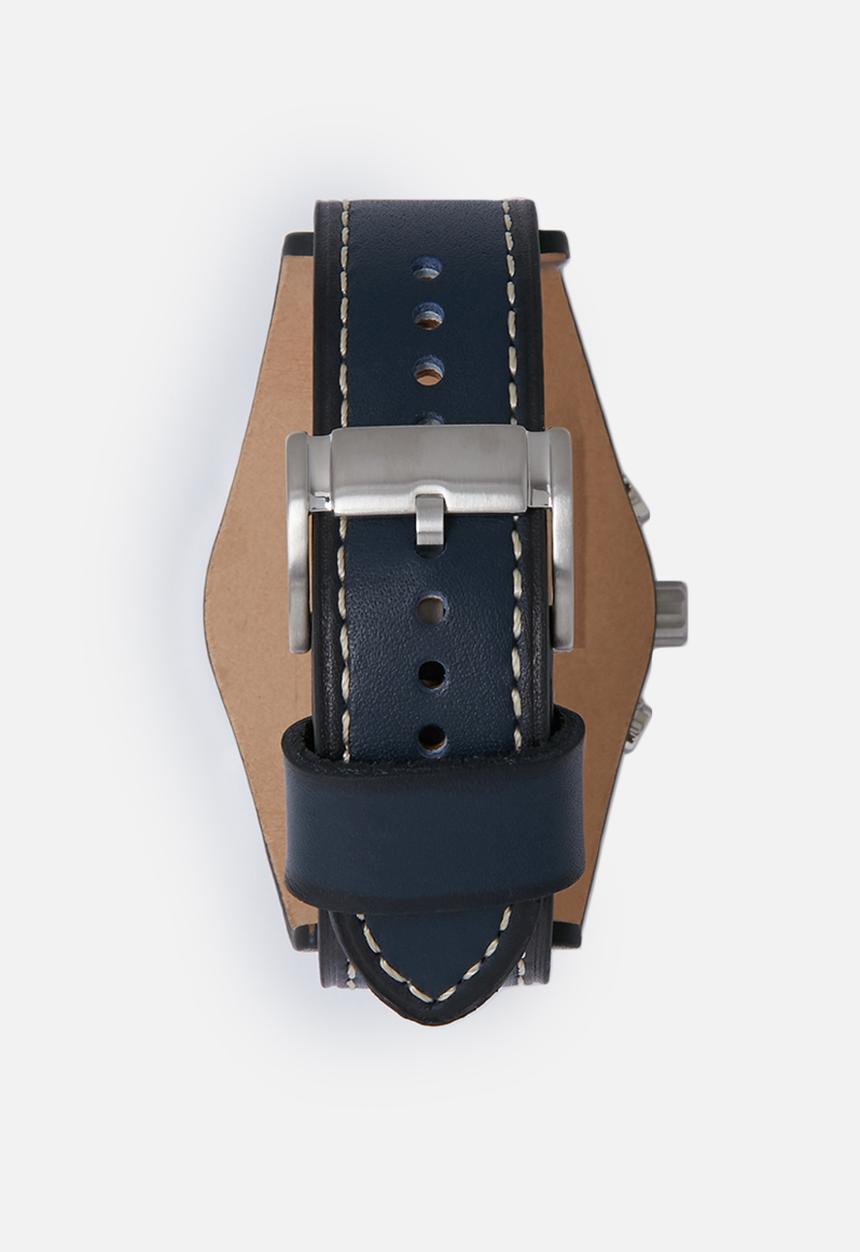 Fossil - Coachman leather watch