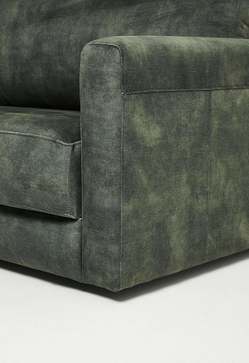 Sixth Floor - Hadley 3 seater sofa - green