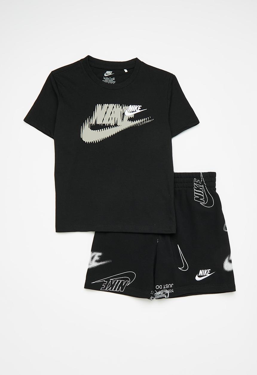 Nike - Nike club brand energy short set - black