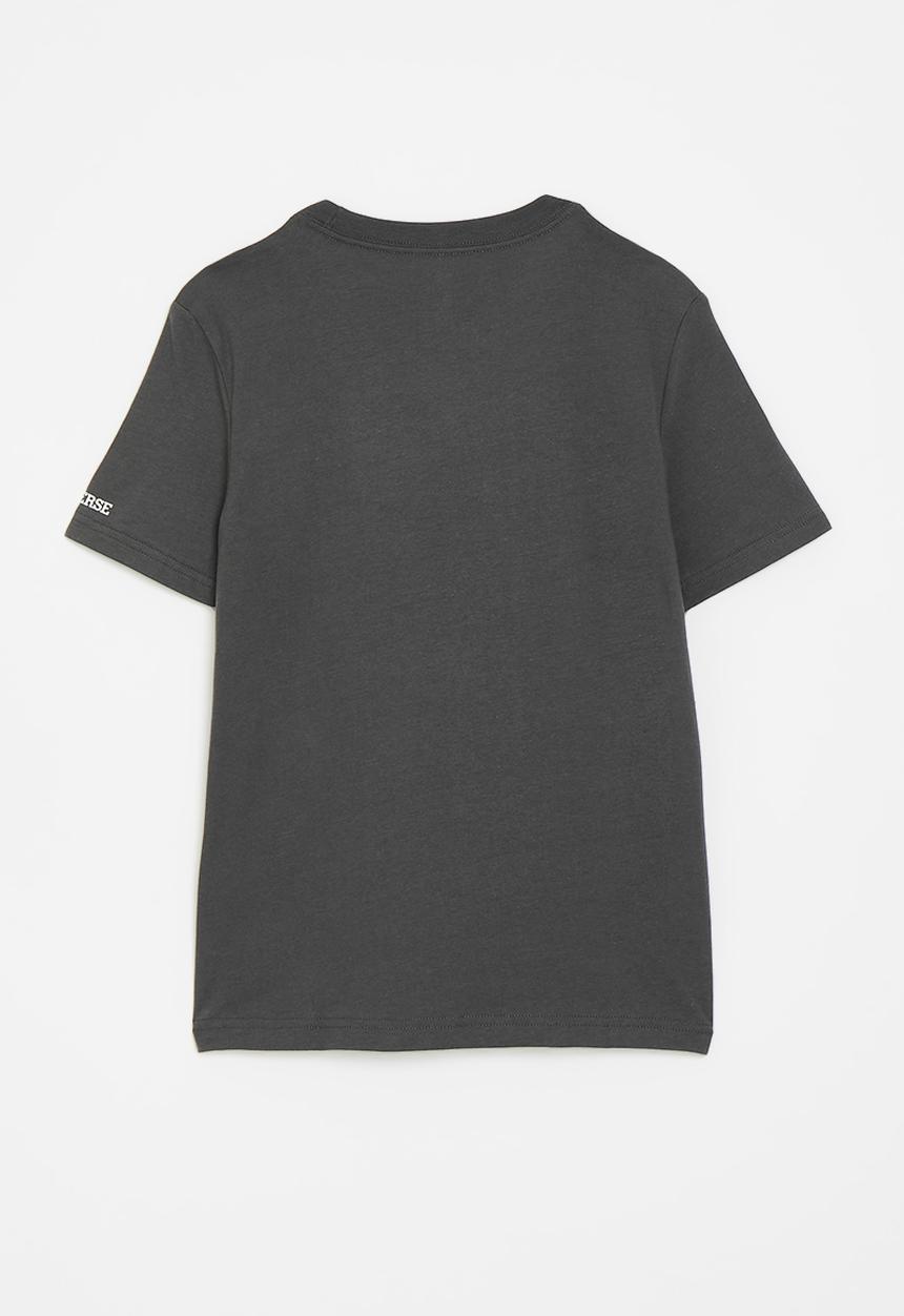 Converse - Cnvb Static Background Snkr Short Sleeve Tee - Dark Matter