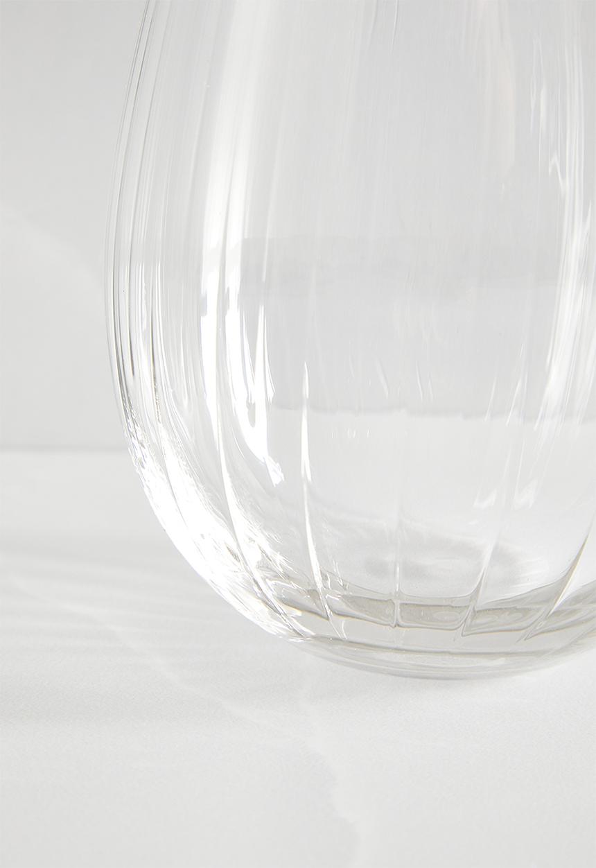 Excellent Houseware - Milo drinking glass set of 4 - Clear
