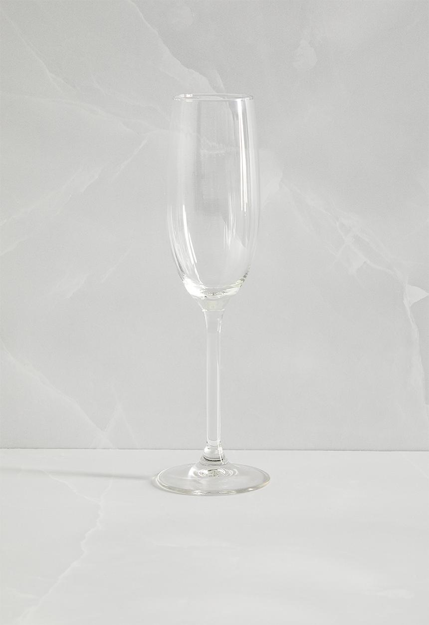 Excellent Houseware - Milo champagne glass set of 4 - Clear