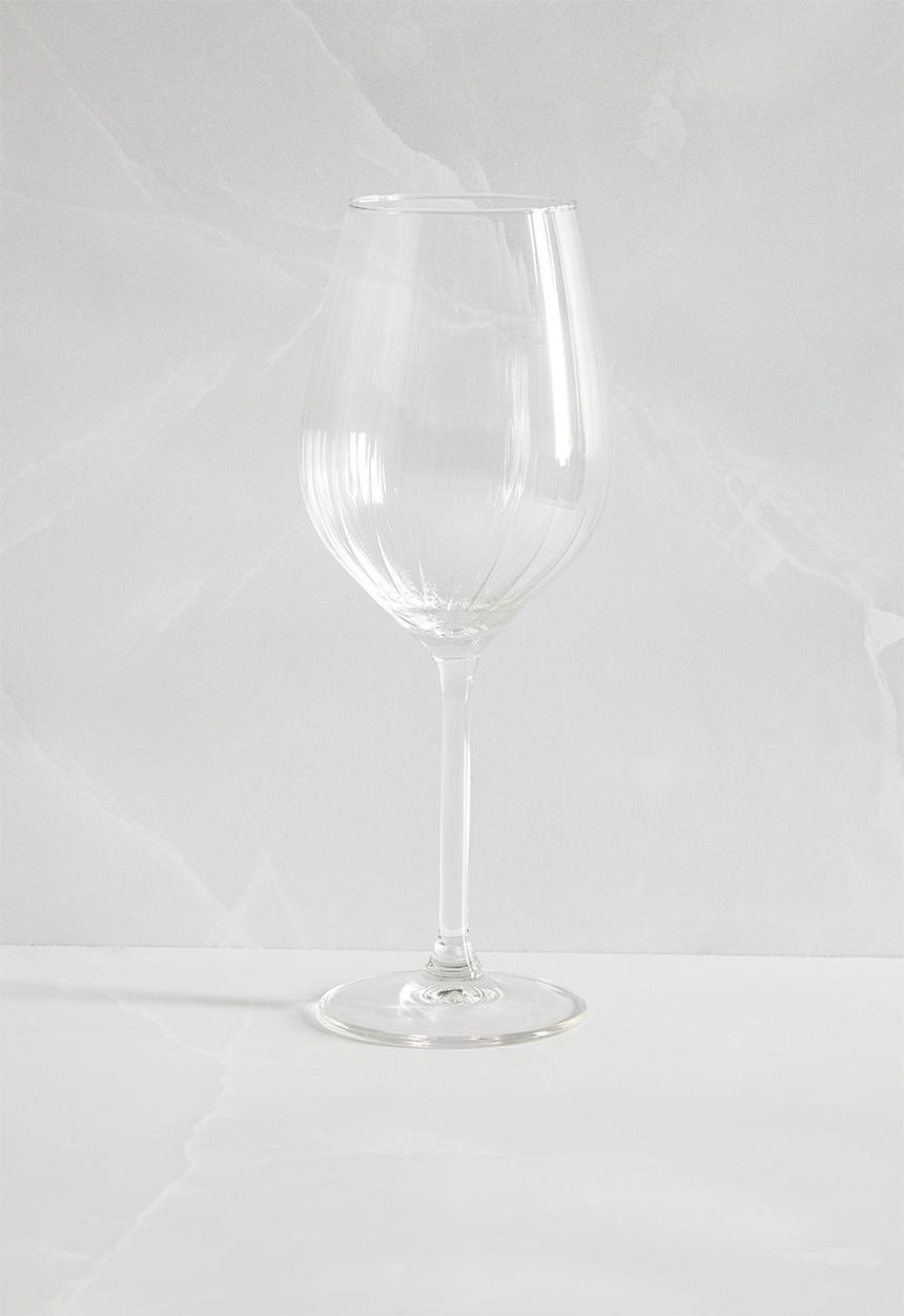 Excellent Houseware - Milo wine glass set of 4 - Clear