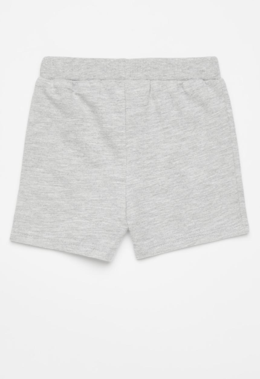 Pop Candy - Contrast drawstring shorts - grey