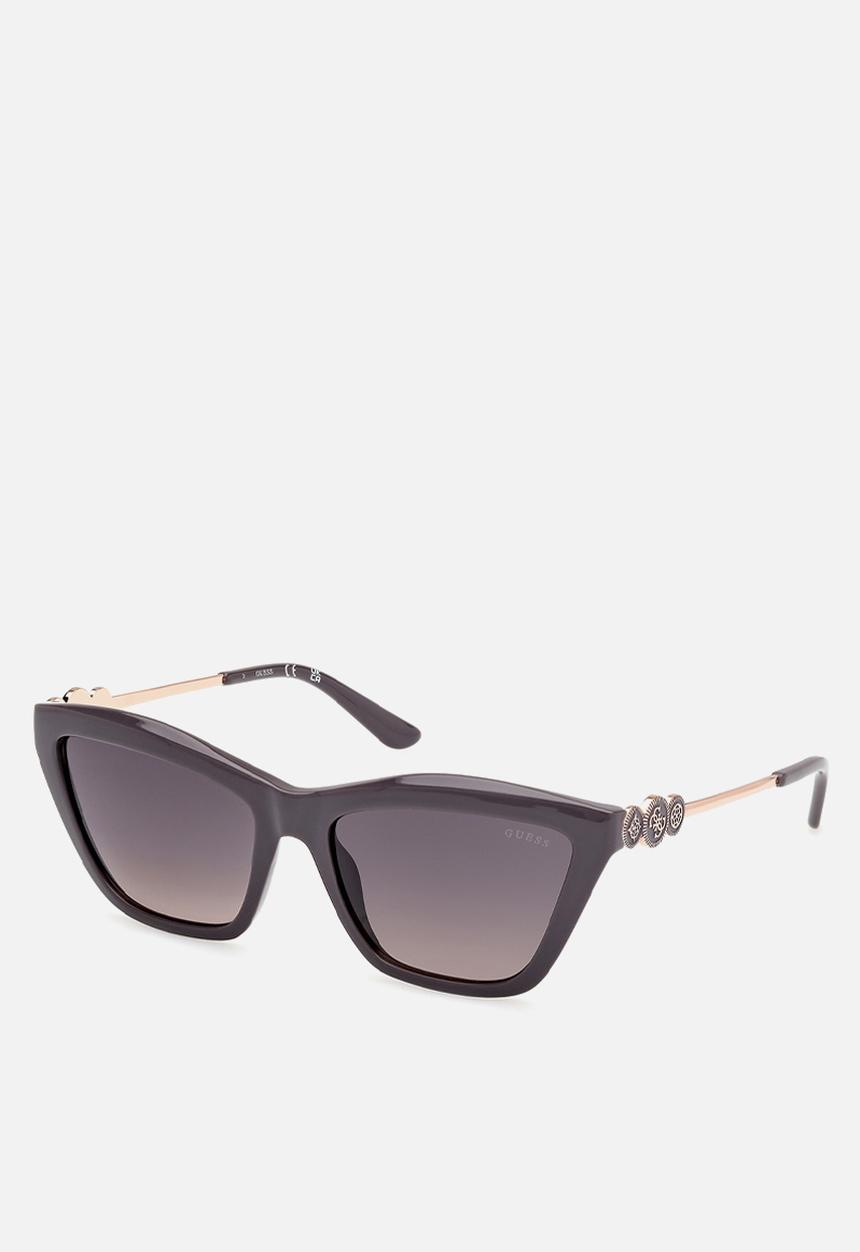 GUESS - Rectangle Shape Sunglasses 56mm - Grey