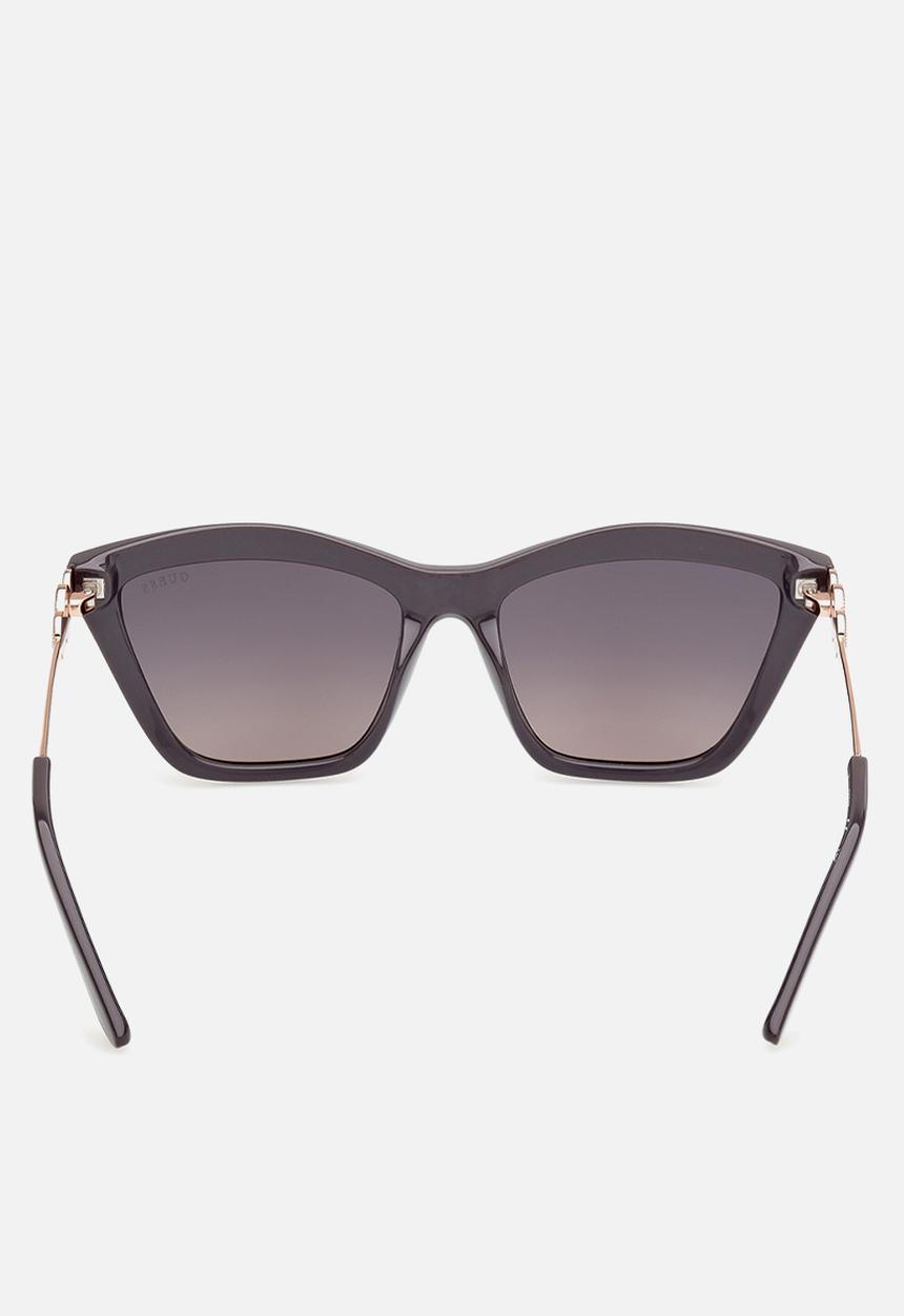 GUESS - Rectangle Shape Sunglasses 56mm - Grey