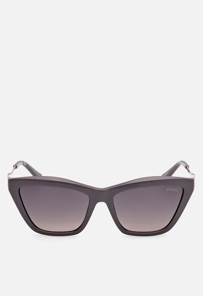 GUESS - Rectangle Shape Sunglasses 56mm - Grey