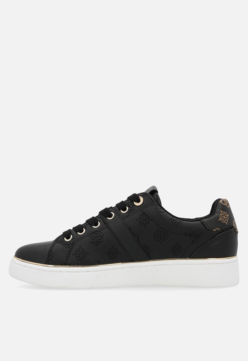 GUESS - Peony sneaker - black & brown