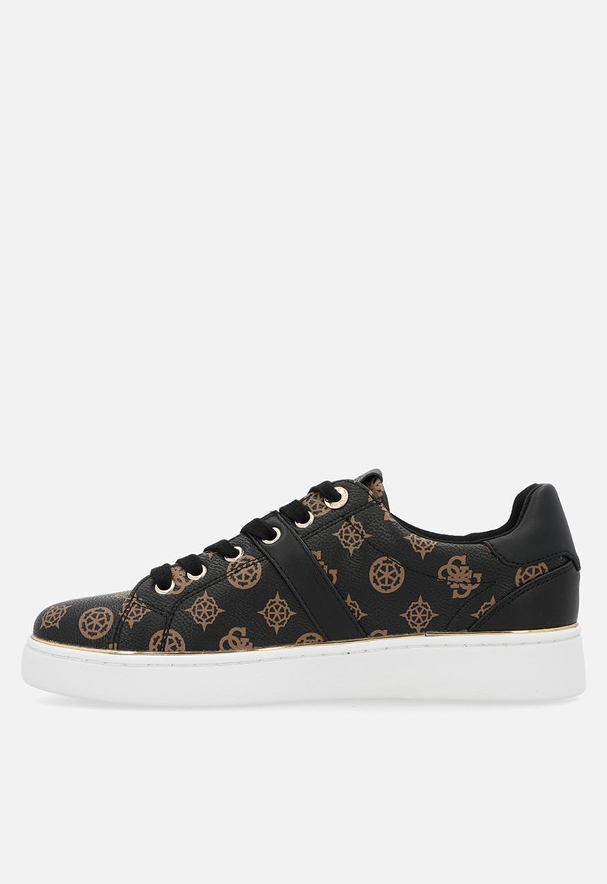 GUESS - Peony sneaker - brown/black