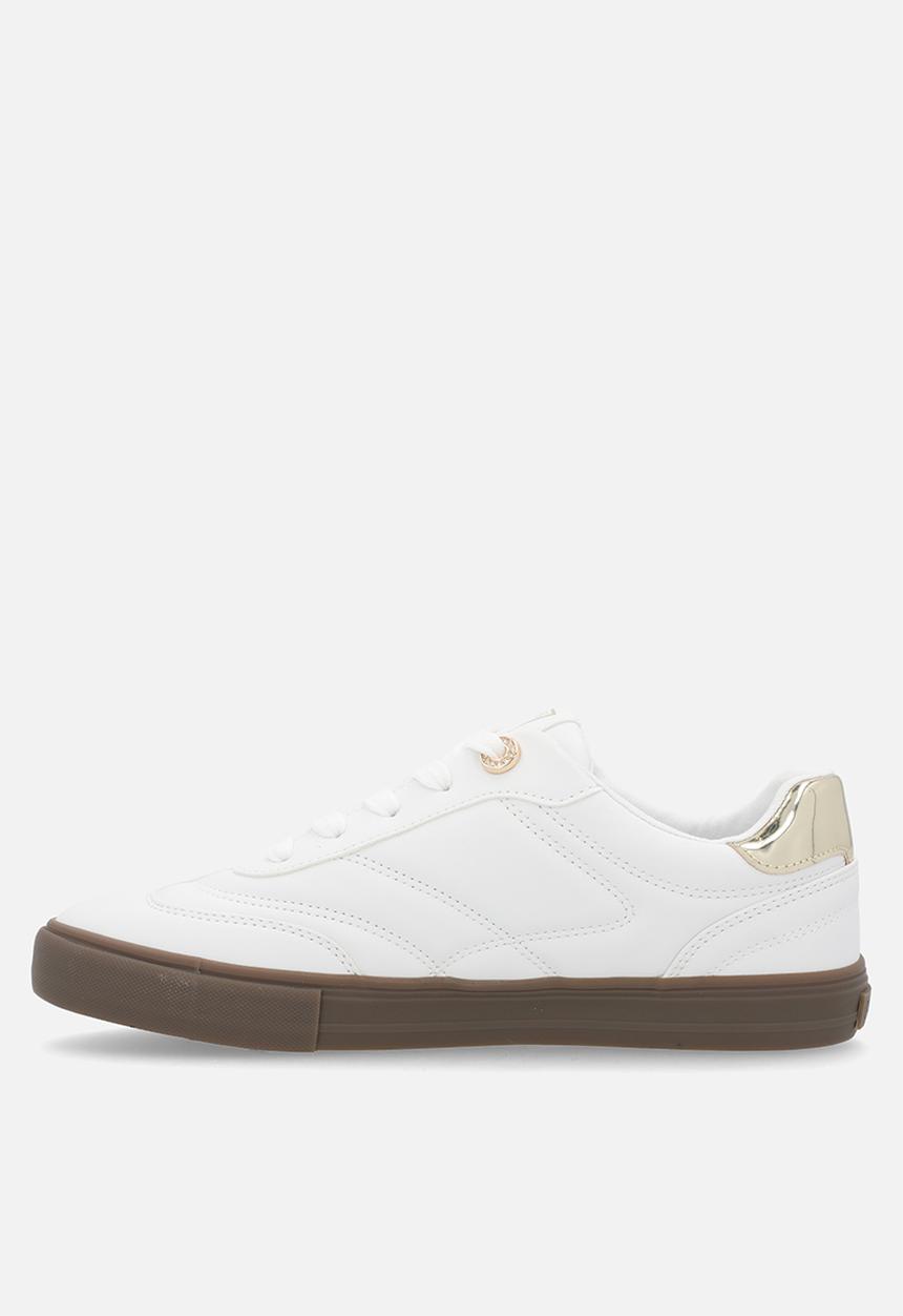 GUESS - Nappa sneaker - white/platino