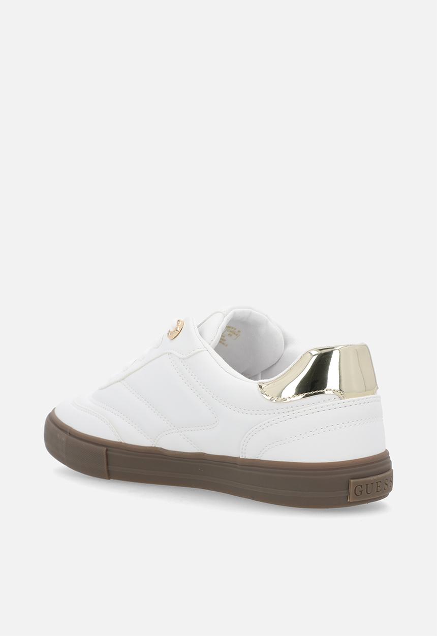 GUESS - Nappa sneaker - white/platino