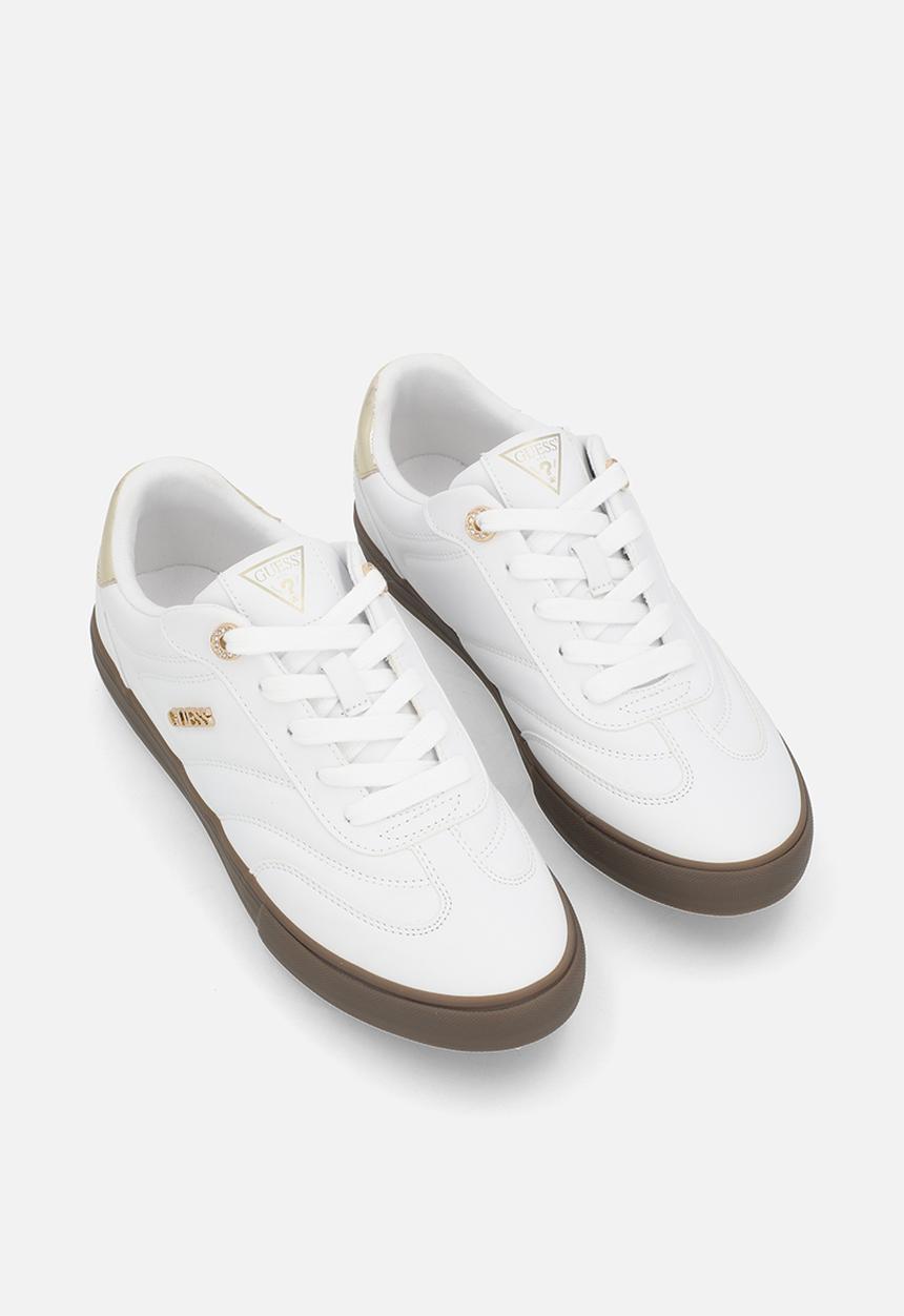 GUESS - Nappa sneaker - white/platino
