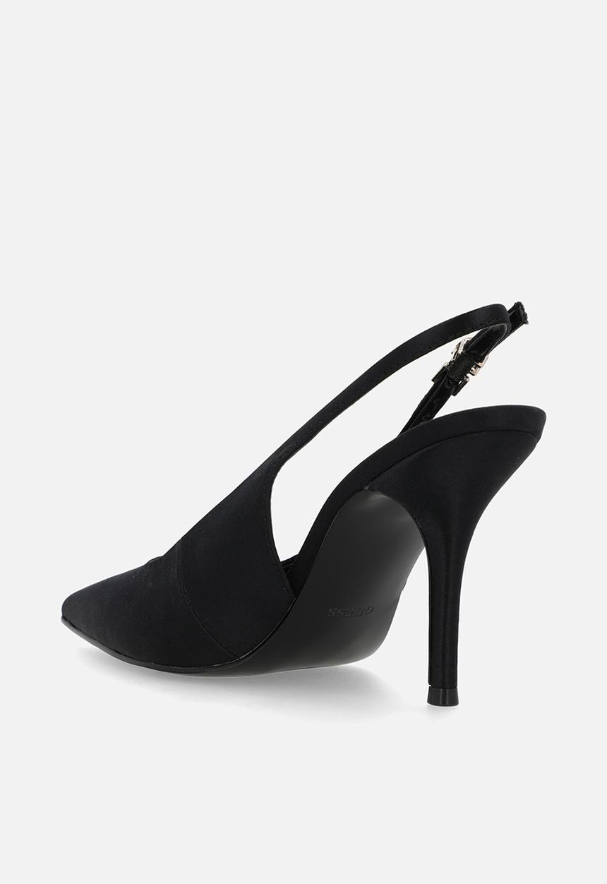 GUESS - Satin lux slingback - black