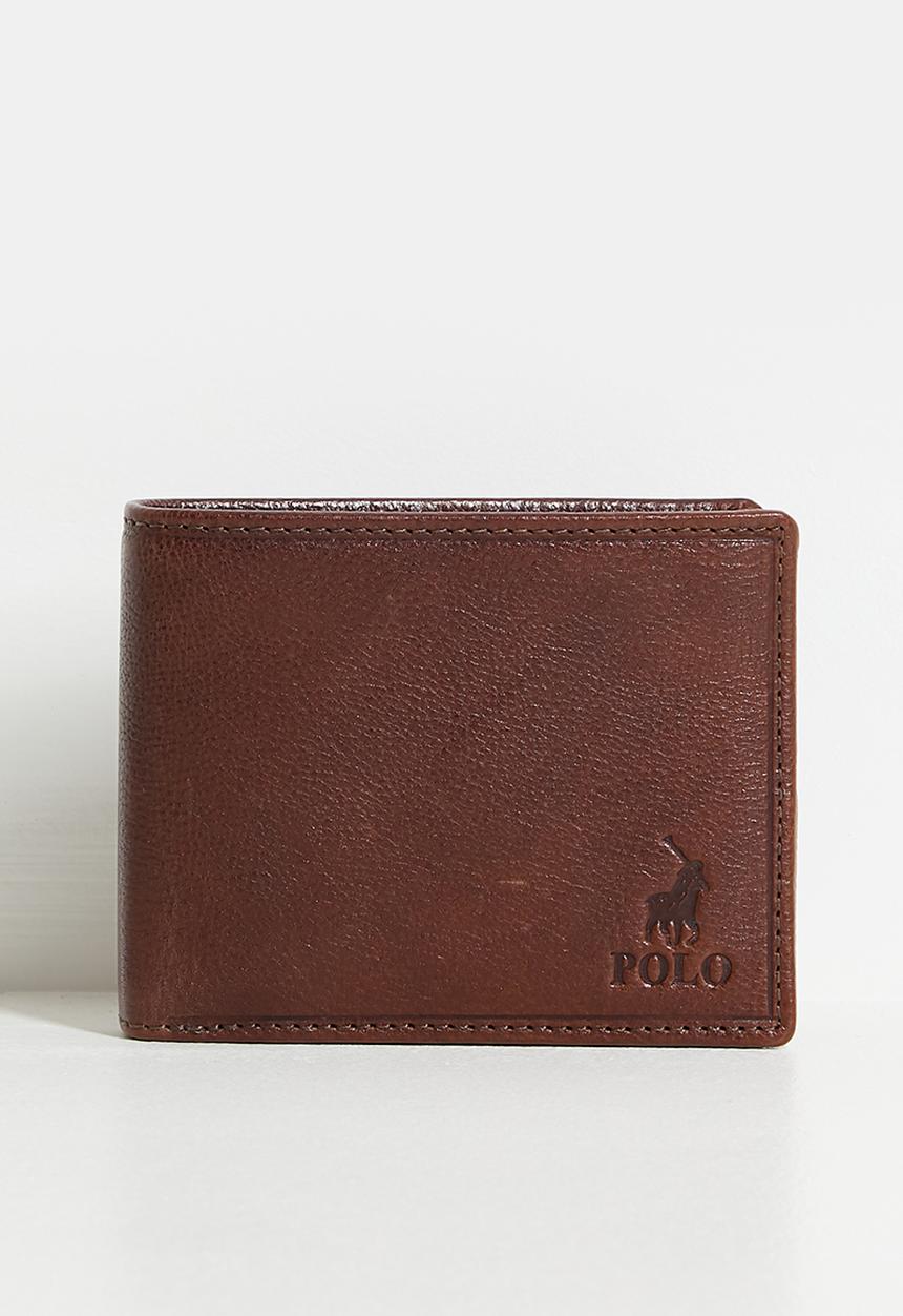 POLO - Billfold W Drivers Licence - Brown