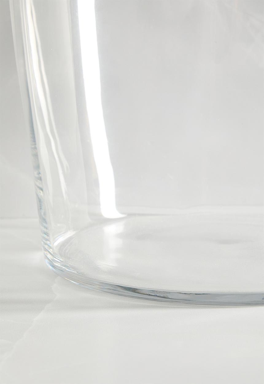 Silk By Design - BARREL GLASS VASE
