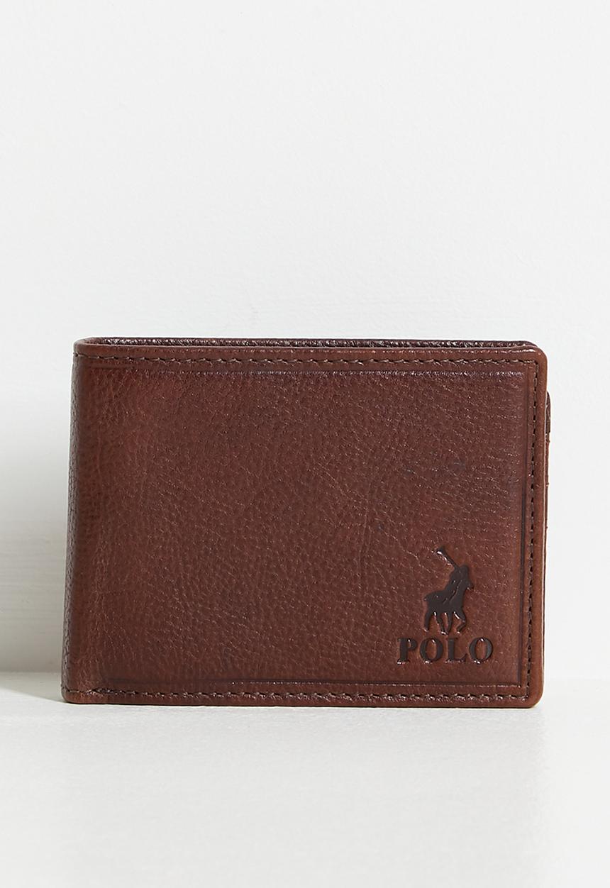 POLO - Sml Multi Card And Coin Wallet - Brown