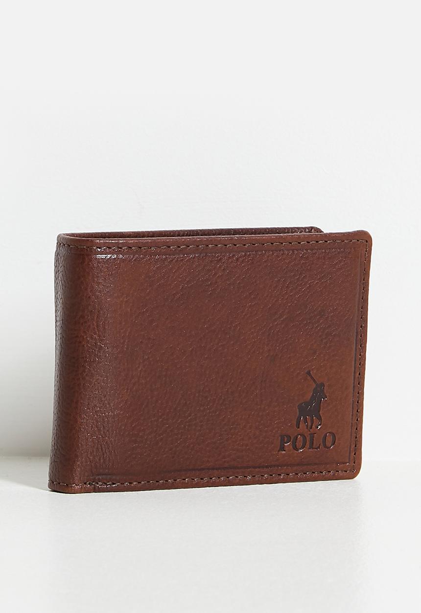 POLO - Sml Multi Card And Coin Wallet - Brown
