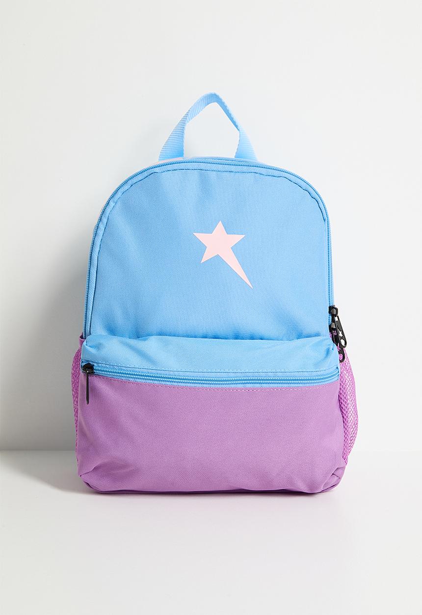 SOVIET - Yuri Nylon backpack - Lt blue & Lilac