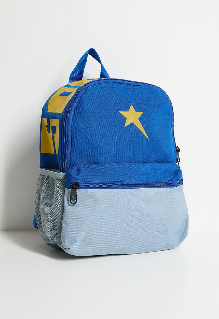 SOVIET - Yuri Nylon backpack - Navy/grey/yellow