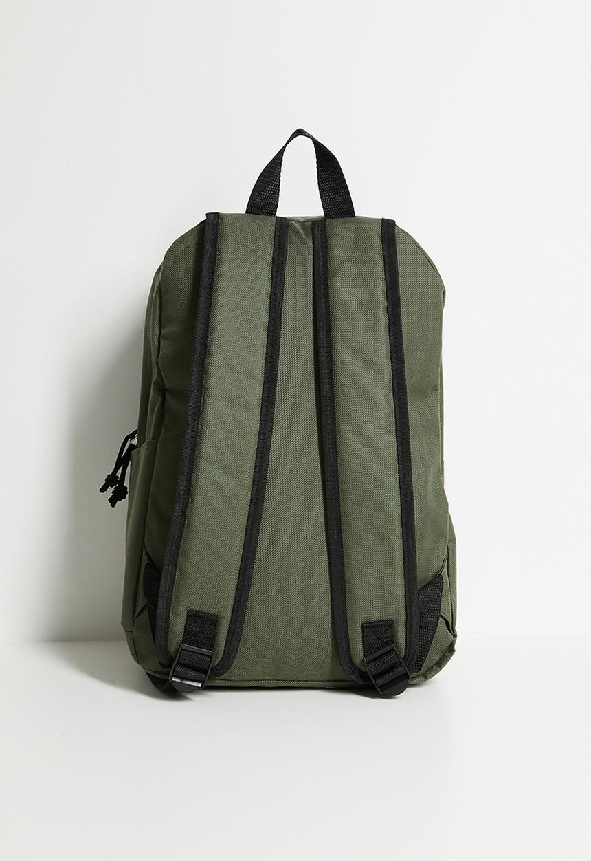 SOVIET - Jazz nylon backpack - olive & black