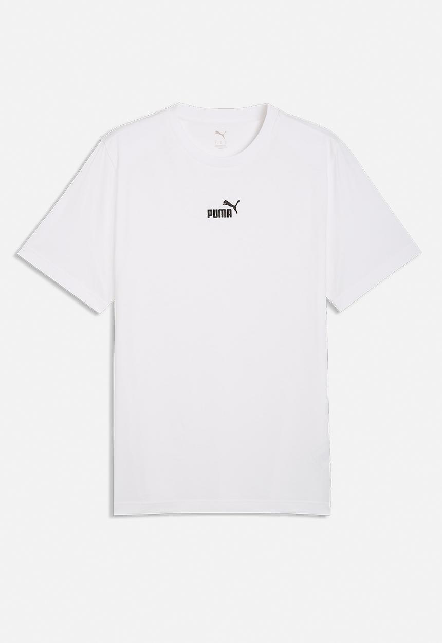 PUMA - ESS Small No.1 Logo centered Tee - Puma White
