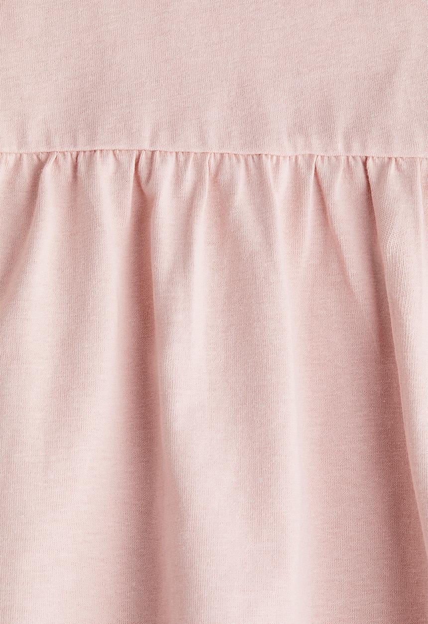 H&M - Cotton jersey dress - light pink