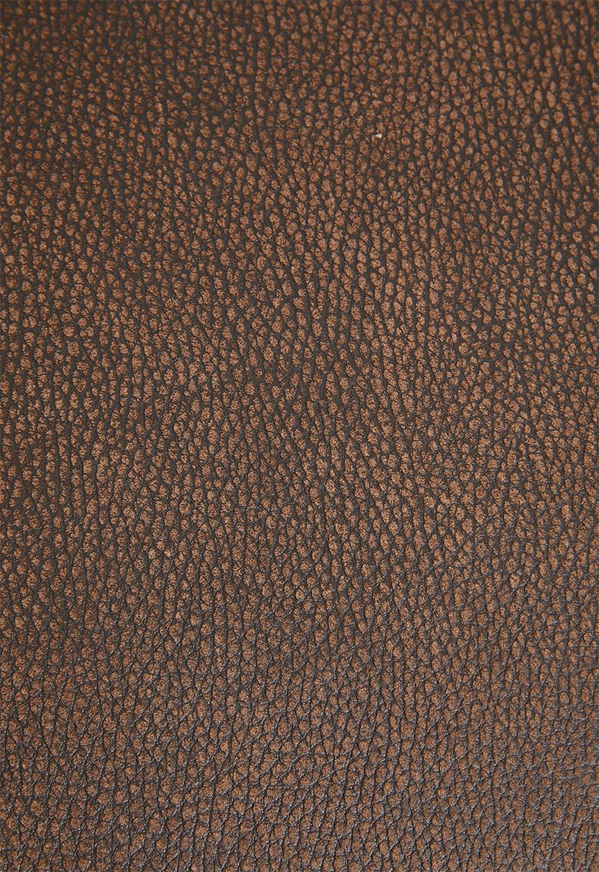 Sixth Floor - Seattle genuine leather 3 seater sofa - brown