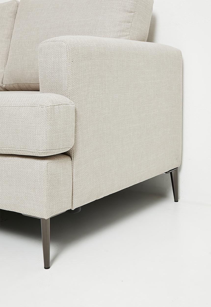 Sixth Floor - Bali 3 seater sofa - stone