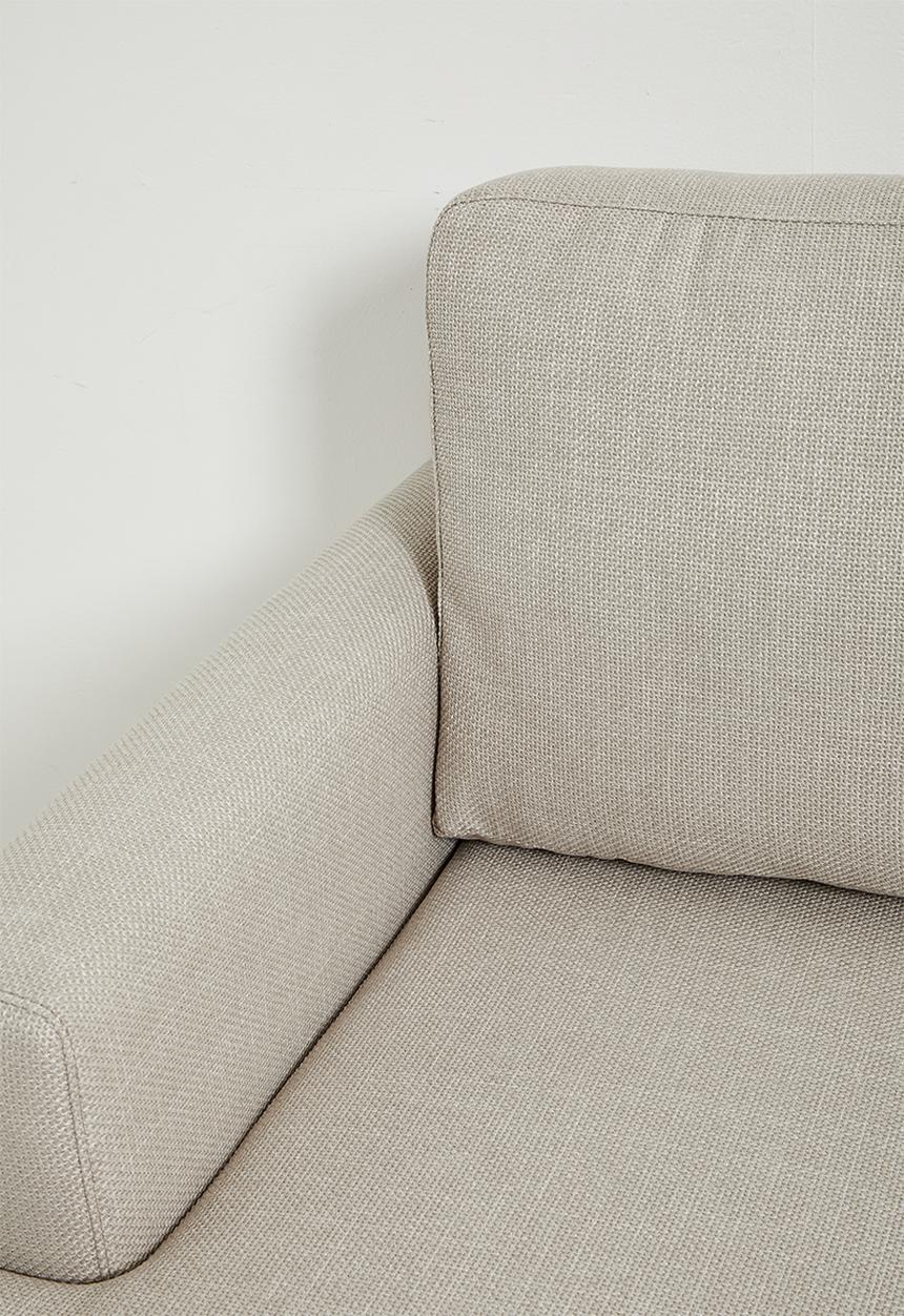 Sixth Floor - Bali 3 seater sofa - stone
