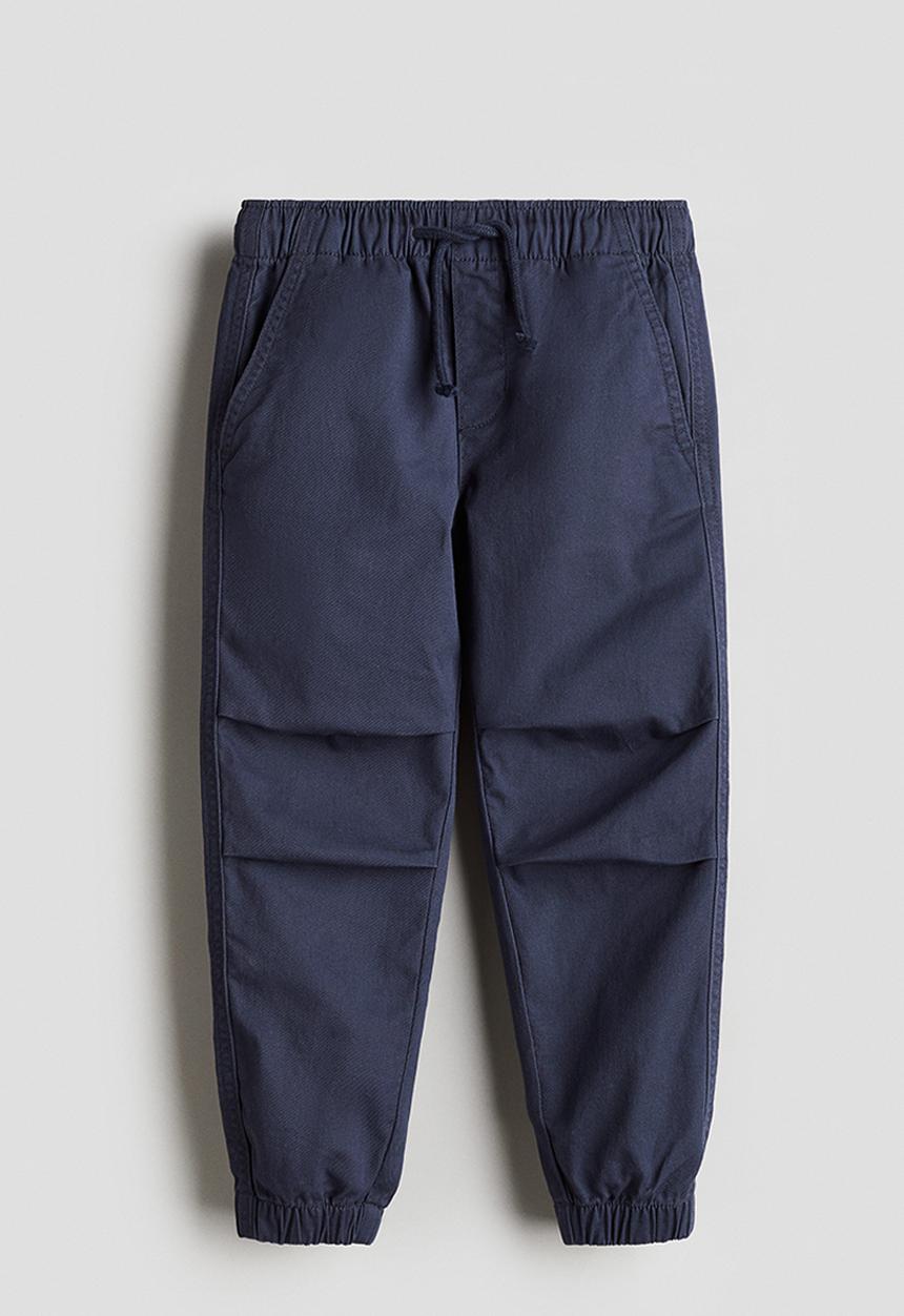 H&M - Twill joggers - dark blue