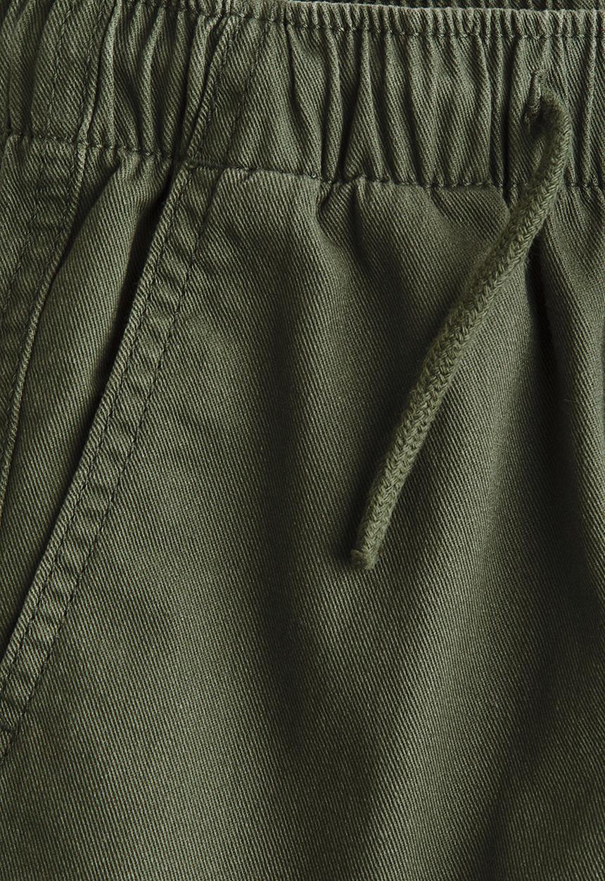 H&M - Twill joggers - khaki green