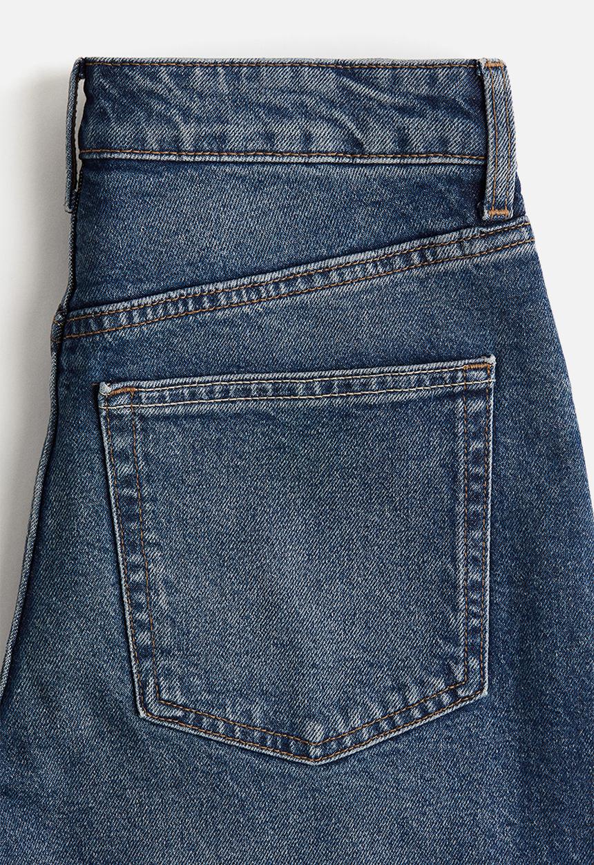H&M - Wide jeans - dark denim blue