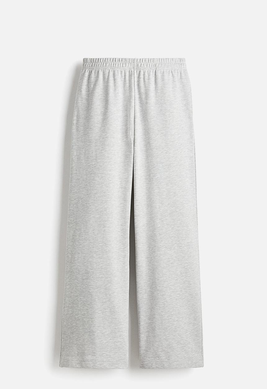 H&M - Sweatpants - light grey marl 
