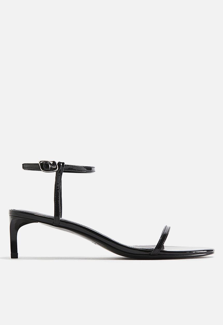 H&M - Heeled strappy sandals - black