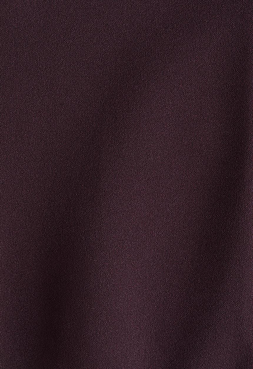 H&M - Waisted top - burgundy