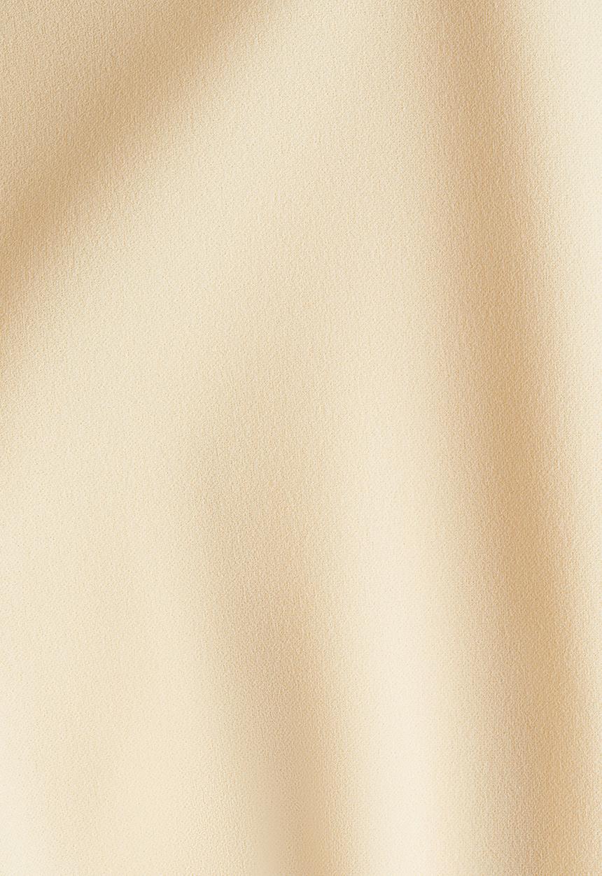 H&M - Waisted top - pale yellow
