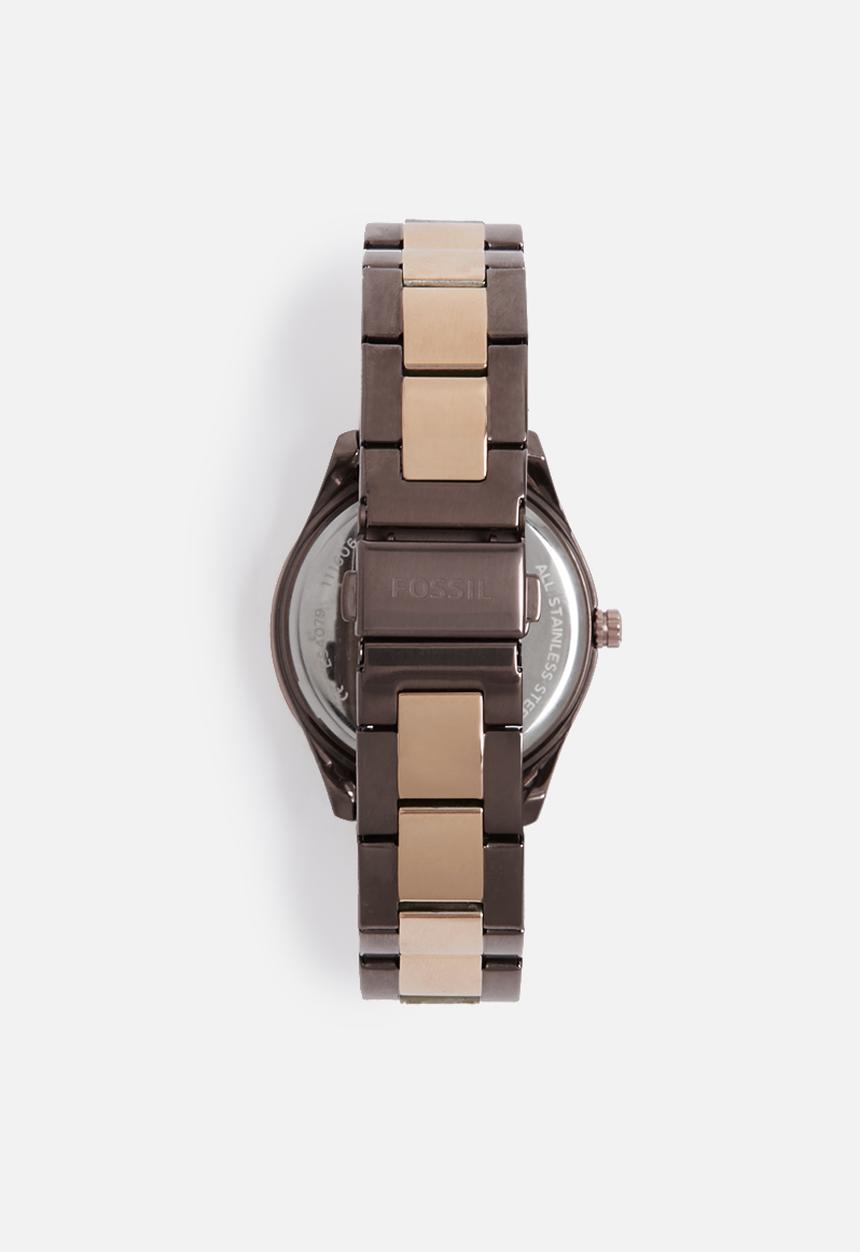 Fossil - Stella - brown and rose gold