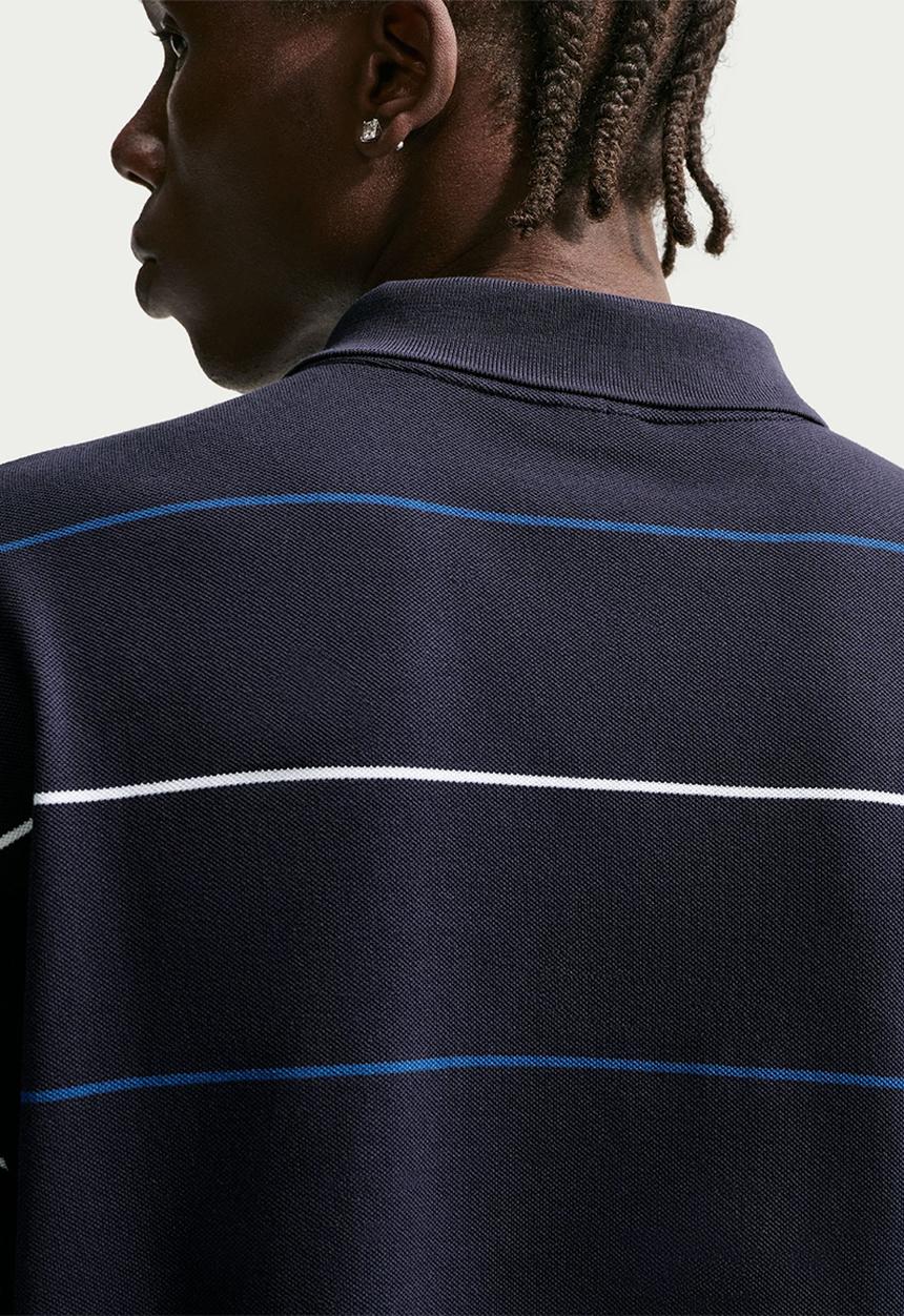 Nike -  NSW Club Oversized Polo Shirt - Navy/Blue