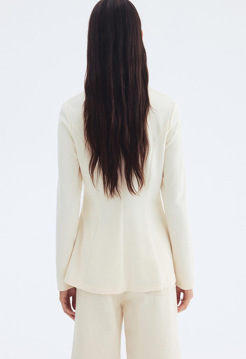 H&M - Interlock blazer - cream