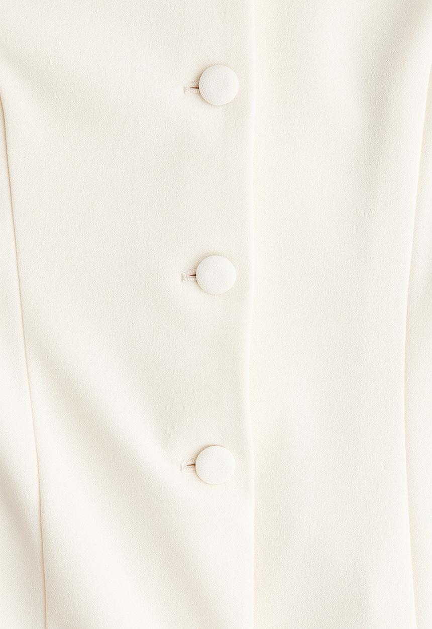 H&M - Interlock blazer - cream
